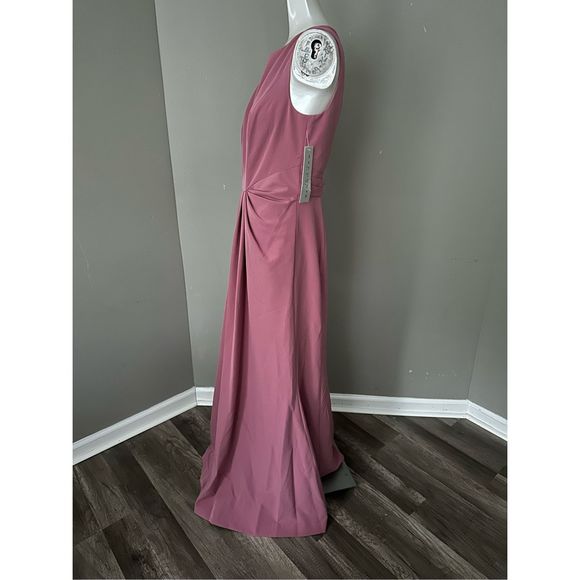 NWT Kay Unger Sansa Stretch-Crepe Gown Size 8 $318 - Picture 8 of 10